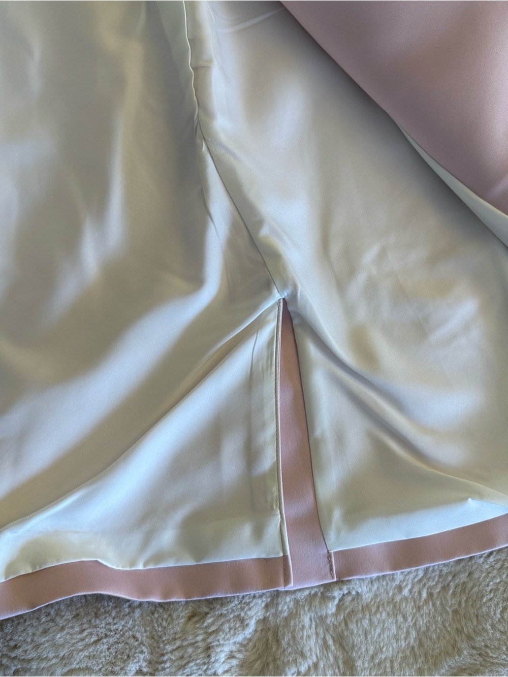 H&M - Women's Tailored Double-Breasted Blazer Jacket - Pink - Picture 8 of 9